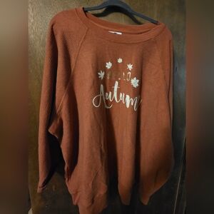 Maurices Fall Autumn Sweater Sweatshirt 3x